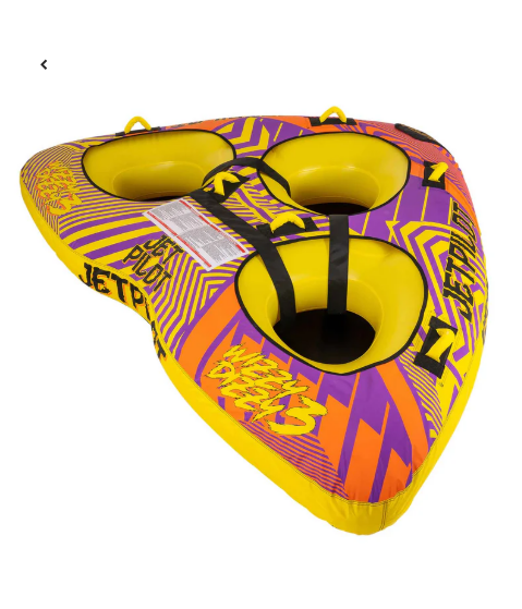 JET PILOT WIZZY DIZZY 3 TOWABLE OR/PU