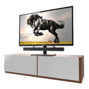 Kanto TTS100 Height Adjustable and Swivelling Tabletop TV Stand for 37" - 75" TVs