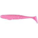 5 Pack of 5in Duo Realis BooStar Wake Soft Plastic Swimbait Lures -Solid Pink UV
