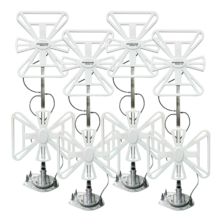 (Bulk Pack) Winegard Freevison HV TV Antenna Sensar Caravan RV - Complete Kit