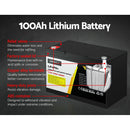 Lithium Iron Battery 100AH