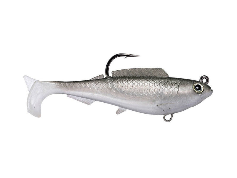 4 Inch Zman HerculeZ Soft Swimbait Fishing Lure - Rigged Soft Plastic Swimbait