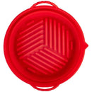 Collapsible Silicone Air-Fryer Liner Round