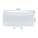 Levede Dryer Cover Electric Heated Clothes Airer Cover Folding Rack Indoor Grey