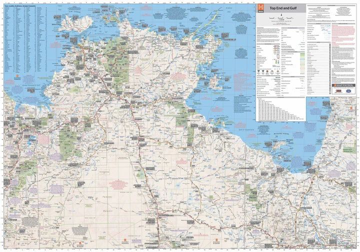 HEMA Maps -Top End and Gulf Map
