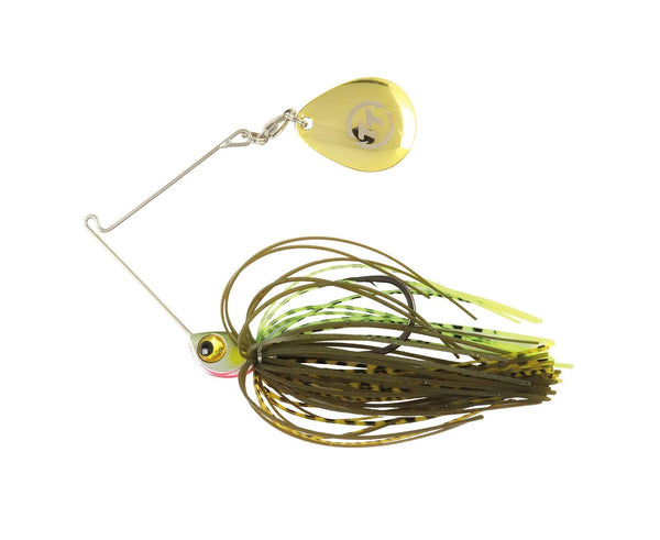 TT Lures 1/8oz Vortex+ Spinnerbait Fishing Lure - MOSSY