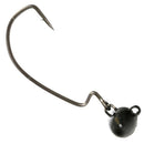 4 Pack of Size 4/0 Black Eagle Claw Lazer Sharp Swing Head Jig Heads