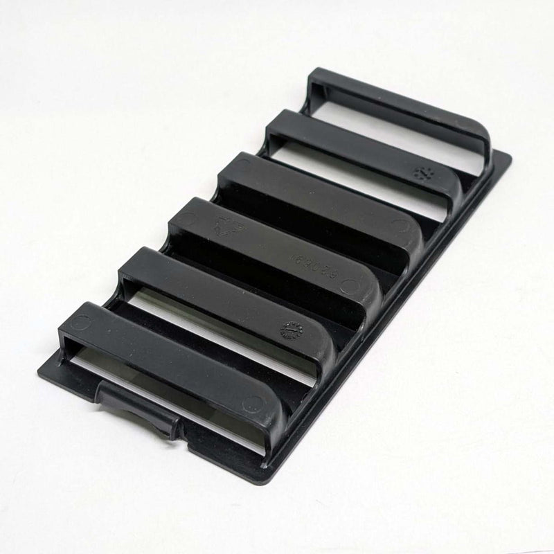 Thetford 62069127 Flue Extension Cover Plate - Suit TOP FRIDGE VENT - Black