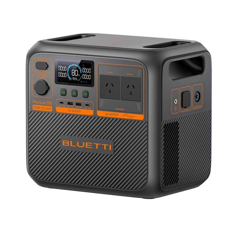 BLUETTI PREMIUM 200 V2 Portable Power Station | 2700W 2037Wh