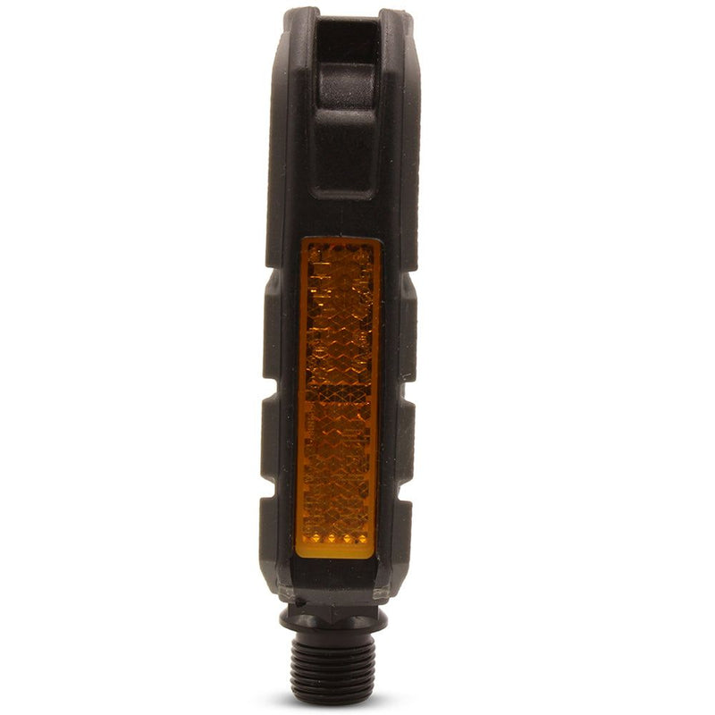 VP Components Black Plastic/Alloy Replacement Adult Bike Pedal Set 9/16-inch