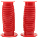 Bikelane 80mm Kids Bike Mushroom Handlebar Grip Pair (Red)