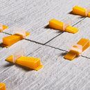 Traderight Group  1000x 1.5mm Tile Leveling System Clips Leveling Spacer Tiling Tool Floor Wall