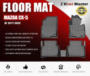 KIWI MASTER 3D TPE Car Floor Mats Fit Mazda CX-5 KF 2017-2022