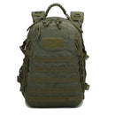 35L Waterproof Camo Hiking Backpack Green