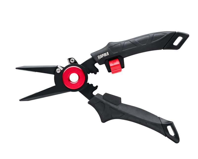 7 Inch Rapala RCD Magnum Lock Pliers with Neoprene Sheath and Lanyard