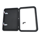 Coast Door 3 - Black 415 x 581 (M500-220) with BLK Lock