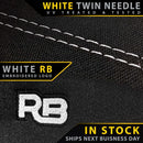 Nissan Navara NP300 Retro Premium Neoprene 2x Front Seat Covers (In Stock)