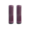 Bulletproof Mountain Bike Grips 130mm with Black End Plugs Purple