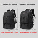 80L Large Capacity Men’s Travel Backpack Waterproof Bag Black