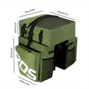3-in-1 Bicycle Rear Capacity Rack Pannier Bag