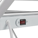 Levede Airer Folding Laundry Clothes Dryer Electric Heated Rack Indoor Silver