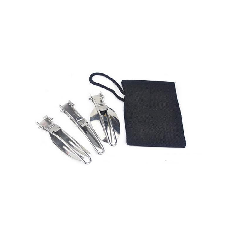 Foldable Stainless Steel Cutlery Set