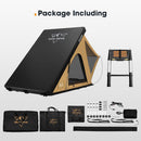 San Hima Kalbarri Lite Gen 2 Rooftop Tent With Ladder Khaki Camping 4WD 4x4