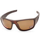 Dirty Dog Muffler Satin Brown/Brown Polarised Men's Sunglasses