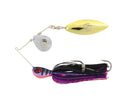 TT Lures 1/4oz Vortex+ Spinnerbait Fishing Lure - PURPLE NIGHTMARE