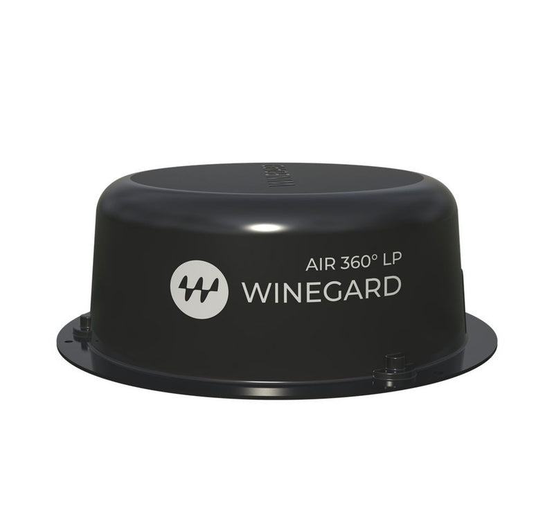 WINEGARD - AIR 360LP Compact Omnidirectional TV & FM Antenna (Black)