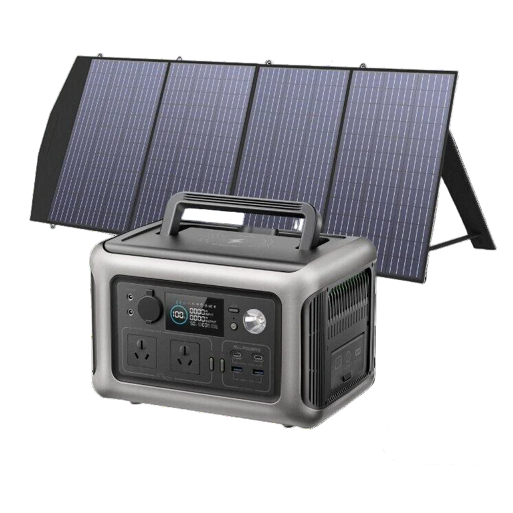 Power Station 600W with 120W Solar Panels