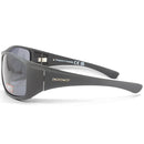 Dirty Dog Icicle Satin Black/Grey Polarised Men's Extra-Large Sunglasses