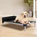 Pawz Pet Trampoline Aluminium Frame Dog Bed Elevated Pillow Oxford Cloth Large