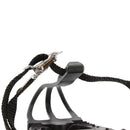 Bikelane Black Alloy Pedal and Nylon Toe Clip with Straps Set