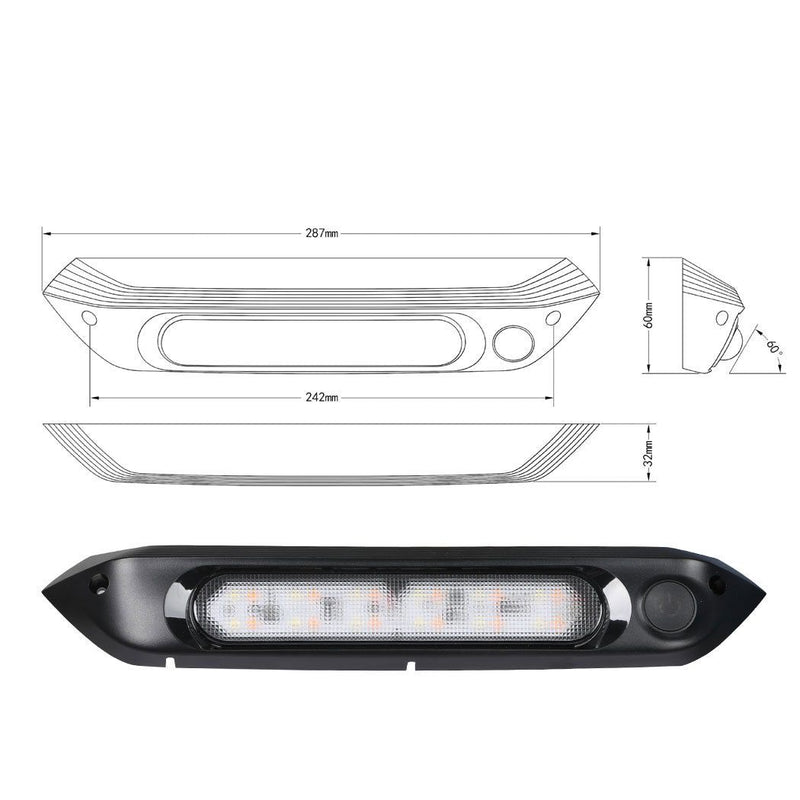 Dual LED Awning Light