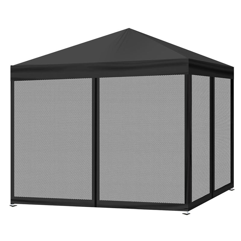 Gazebo with Mesh Walls