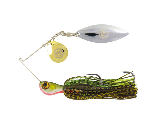 TT Lures 1/4oz Vortex+ Spinnerbait Fishing Lure - MOSSY