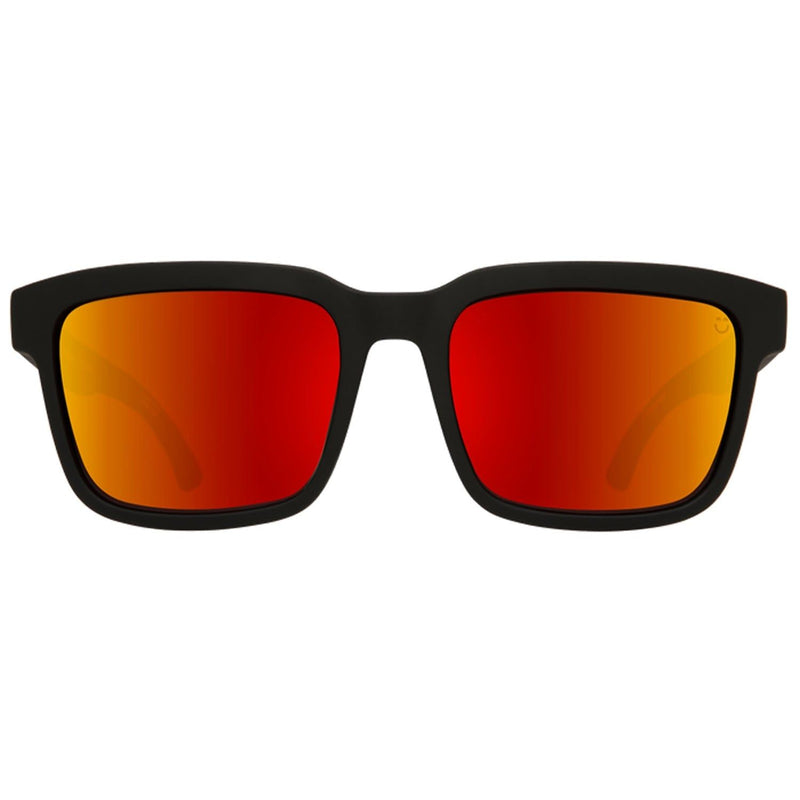 Spy Helm 2 Soft Matte Black Happy Grey Green Red Spectra Sunglasses