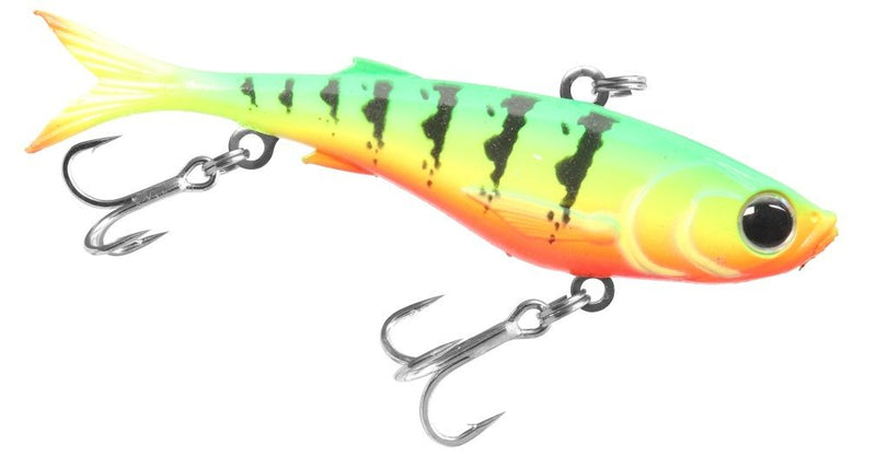 TT Lures Quake Slim 95mm Soft Vibe Fishing Lure Rigged with 4X Strong Trebles