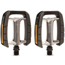VP Components Black Plastic/Alloy Replacement Adult Bike Pedal Set 9/16-inch