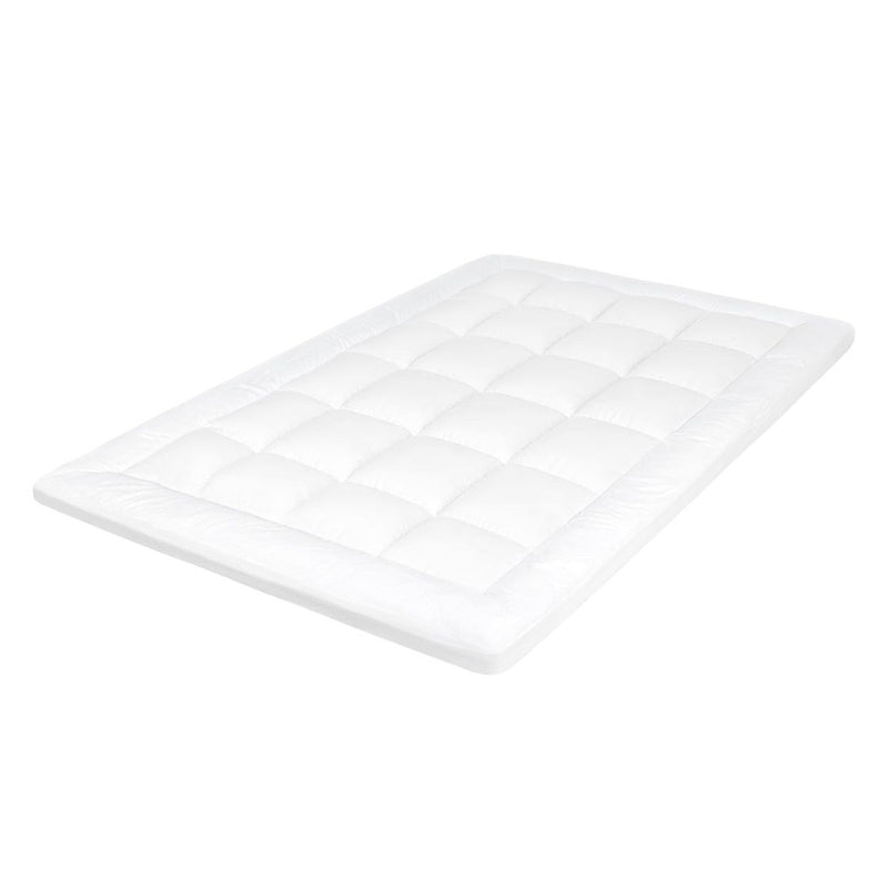 Dreamz Bedding Mattress Topper Pillowtop Cover Protector Machine Washable Queen