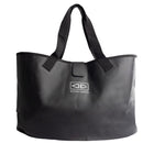 Ocean & Earth 47 Litre Waterproof Beach Tote Bag Black PVC Small