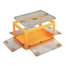 Storage Organiser Large Box Stackable Containers 5 Side Open Foldable Wheels