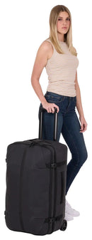 Thule Aion 70cm/95L Wheeled Duffel Bag - Black (Travel Luggage w/ Wet Compartment)