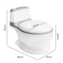 Bopeep Potty Training Seat Kids Safety Toilet Trainer Toddler Non-Slip Grey