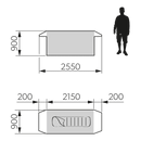 Dometic Pico FTC 1 TC - Inflatable camping swag, 1-person