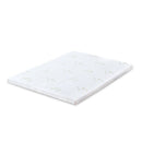 Dreamz 5cm Thickness Cool Gel Memory Foam Mattress Topper Bamboo Fabric Single