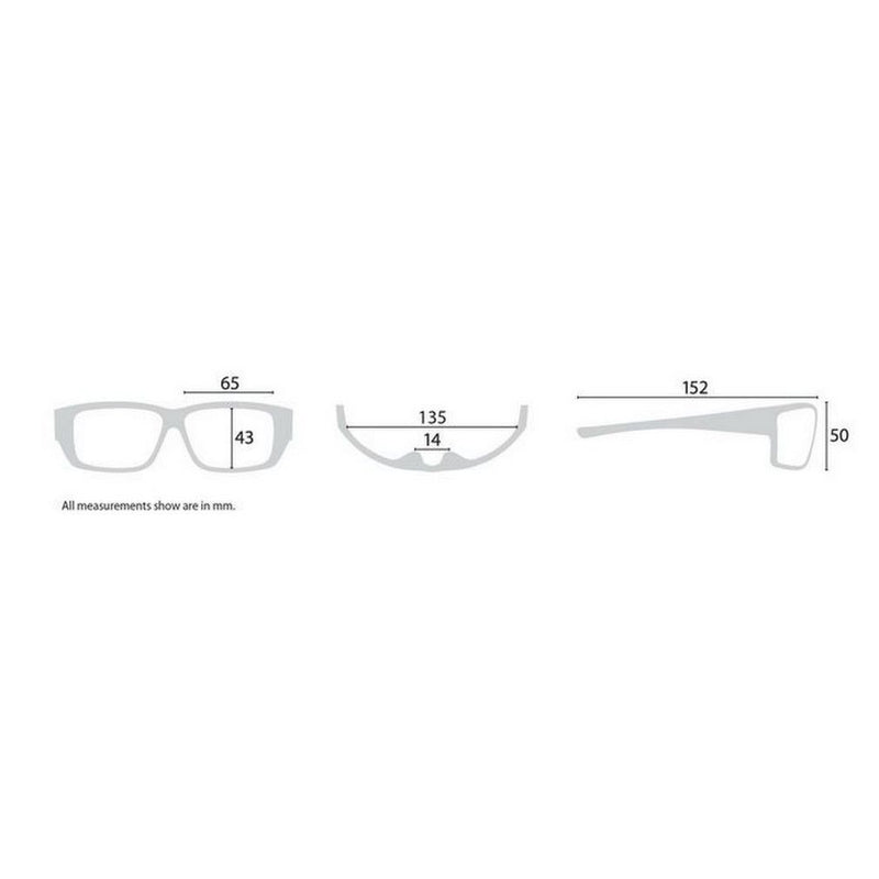 Tonic Titan Oversized Sunglasses - Glass Copper Photochromic Lens & Black Frame