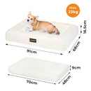 Pawz Pet Dog Calming Bed Orthopedic Egg Foam Sofa Mattress Waterproof Washable L