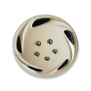 Set of 4 caravan plastic wheel trim cream 13inch Clearance Sale